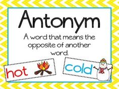 Antonyms online test