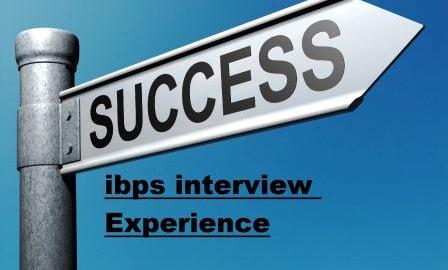 ibps interview question