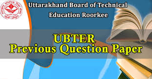 UBTER Previous YEar Papers