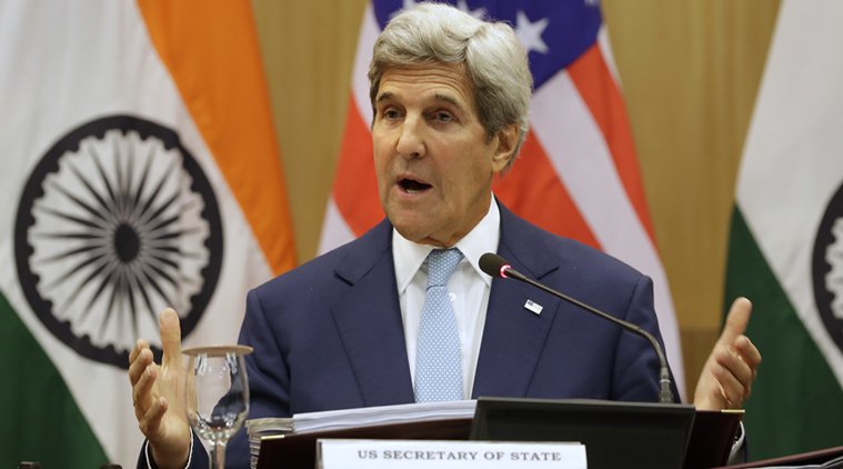 At IIT Town hall, John Kerry jokes on Delhi Rain: ‘Have you come here in boat