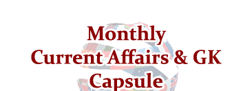Monthly Current Affairs
