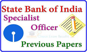 SBI SO Assistant Manager Question paper