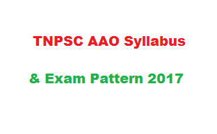 TNPSC AAO Question Papers