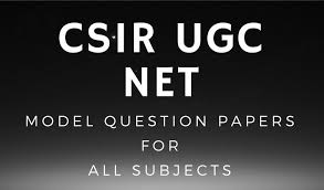CSIR UGC Papers