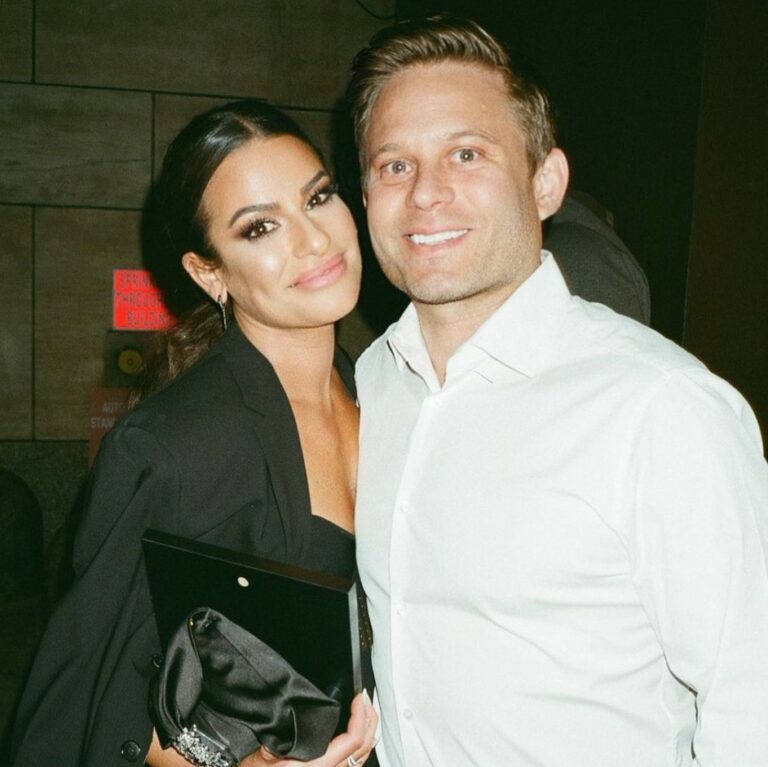 Zandy Reich And His Wife Lea Michele