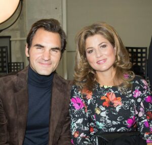 Roger Federer And His Wife Mirka Federer