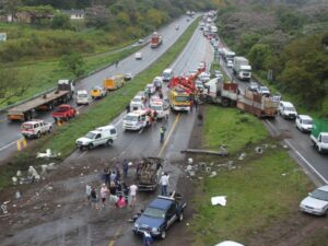South African highway crash