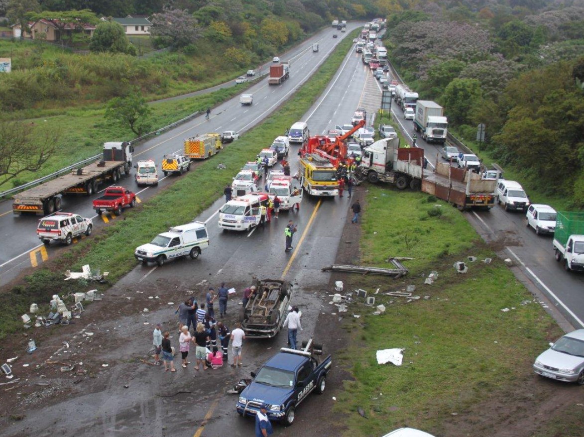 What Happened On South African Highway Crash? Truck And Mini Bus Accident Details