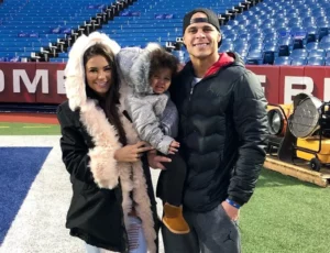 Jordan Poyer's Wife And Daughter