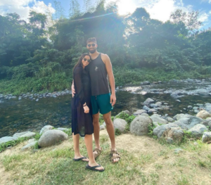 AJ Epenesa and his girlfriend Mary Marusza spent their holiday trip to Puerto Rico