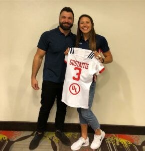 Alex Corbisiero Partner Abby Gustaitis