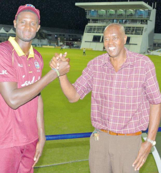 Jason Holder (cricketer) Parents Denise Holder And Jason Holder Signed