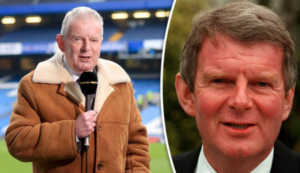 John Motson son Frederick Motson is a lecturer and his father biggest fan