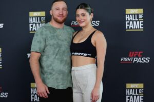 Justin Gaethje Girlfriend Sophia Romano