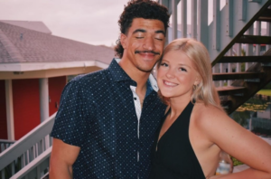 Nicklin Hames' boyfriend, Chris Hickman is a football tight end.