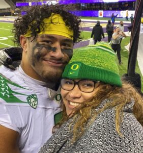 Penei Sewell Sister Gabriella Sewell