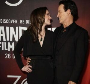 Anna Paquin with her husband