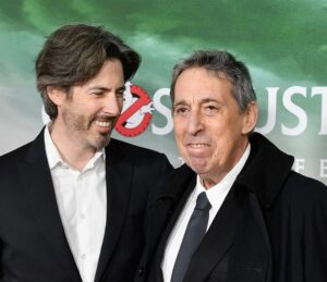 Catherine Reitman Father (right)