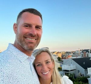 Chad Henne with his wife