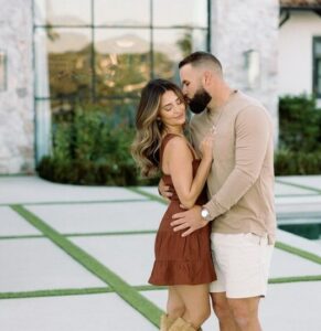 Chase Daniel with his wife