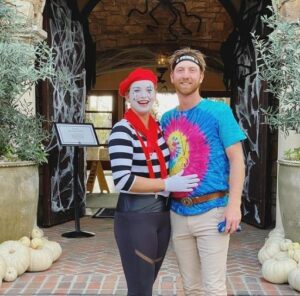 Coco Vandeweghe with her boyfriend