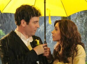 Cristin Milioti and Josh Radnor