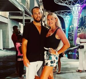 Damon Jackson with his wife