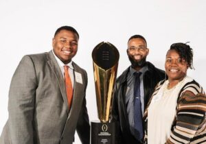 Dexter Lawrence with family