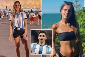 Julian Alvarez Girlfriend Emilia Ferrero
