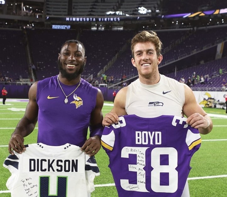 Who Is Gianni Outram (Michael Dickson Girlfriend)? Relationship Details ...