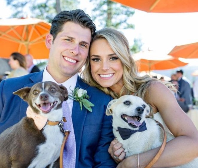 Molly McGrath with her husband