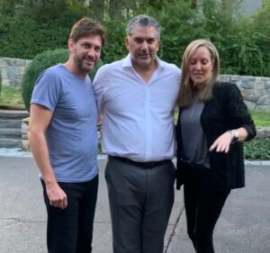 Nick Khan with others