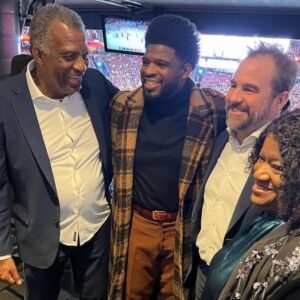 PK Subban with his parents