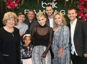 Todd and Julie Chrisley with family
