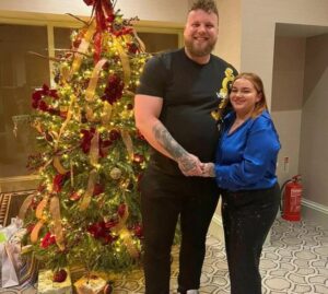 Tom Stoltman with his wife