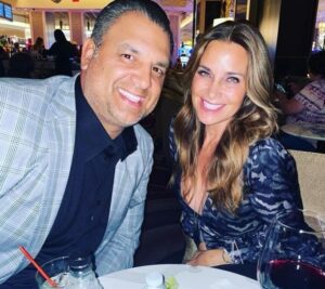 Anthony Becht with wife