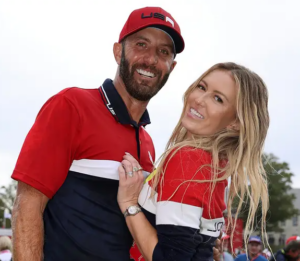 Dustin Johnson and Paulina Gretzky