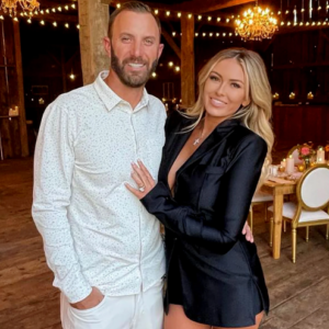 Dustin Johnson and Paulina Gretzky