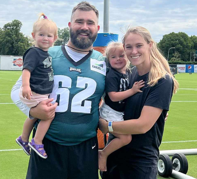 Pregnant Kylie Kelce Says Hormones Will Result in 'Unnecessary Amount(01)