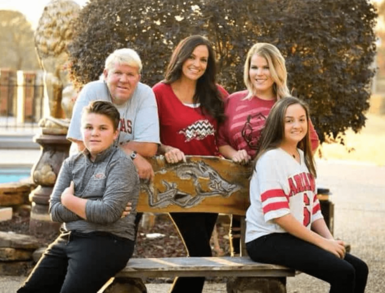 John Daly with family