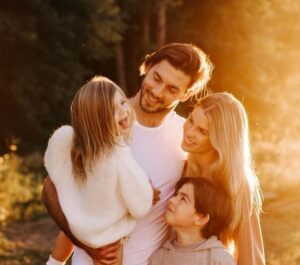 Kris Letang with family