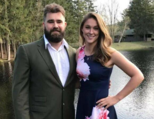 Kylie McDevitt and Jason Kelce