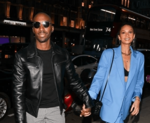 Azuka Ononye With Wife