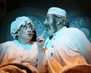 Chaim Topol During A Scene