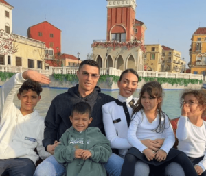 Cristiano Ronaldo With Family