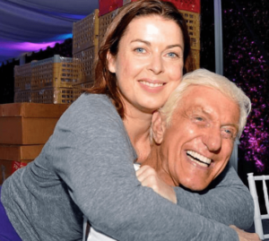 Dick Van Dyke With His Wife