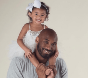 Kobe Bryant With Her Daughter