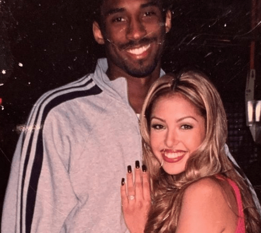 Kobe Bryant With His Wife