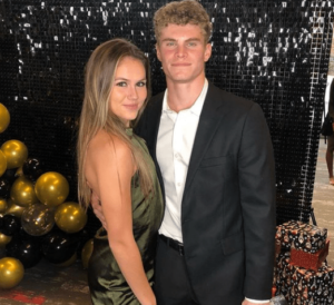 Matthew Boling With His Girlfriend