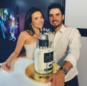 Abraham Ancer and Nicole Curtright